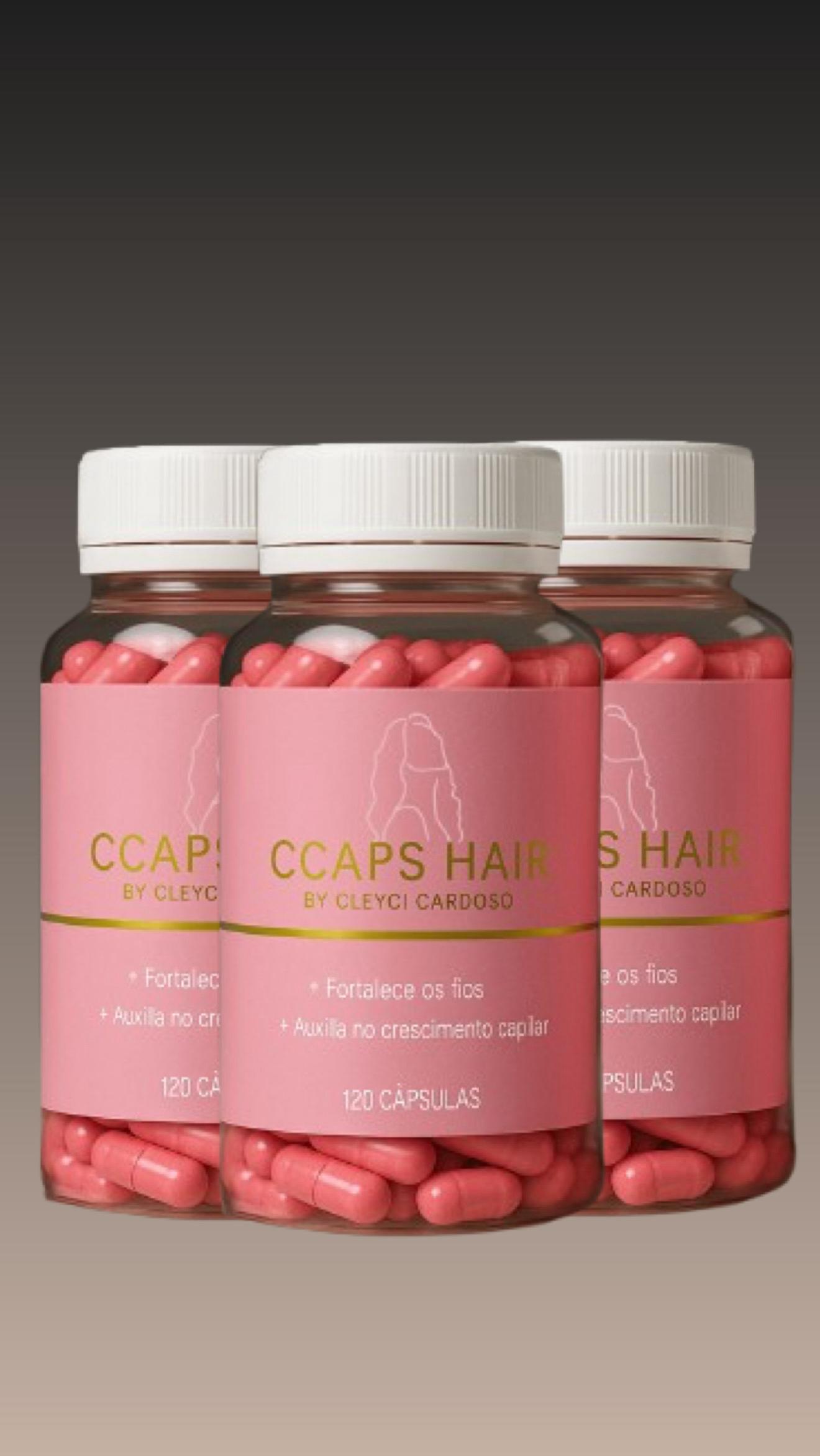 CCAPS HAIR 3 Unidades